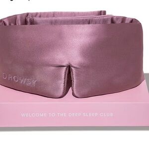 Drowsy Silk Sleep Mask - Damask Rose